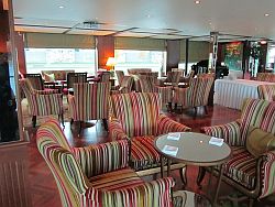 Lounge area on ship