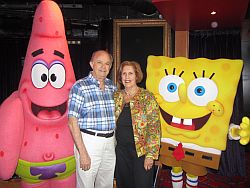 Arvin and Phyllis with Nickelodeon characters
