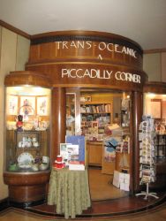 Shop on board the Queen Mary