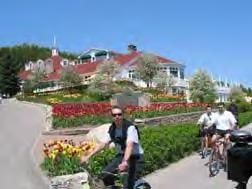 Biking on Mackinac Island